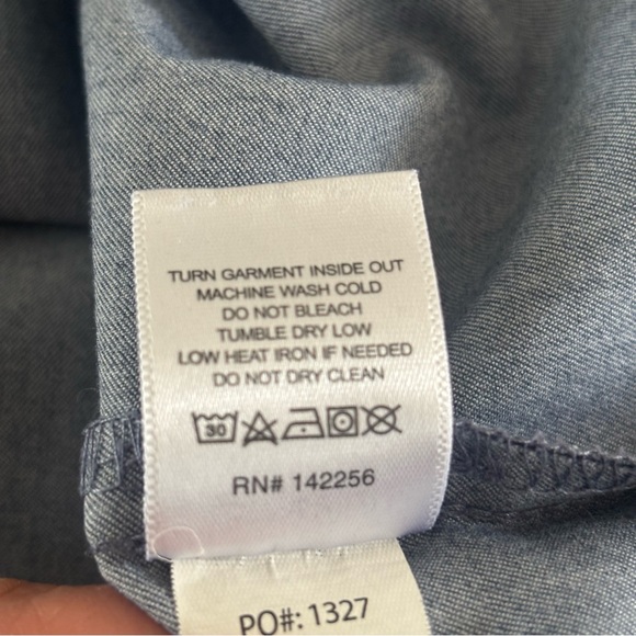 Figs Medical Scrub Denim Top Size Small - Picture 13 of 13